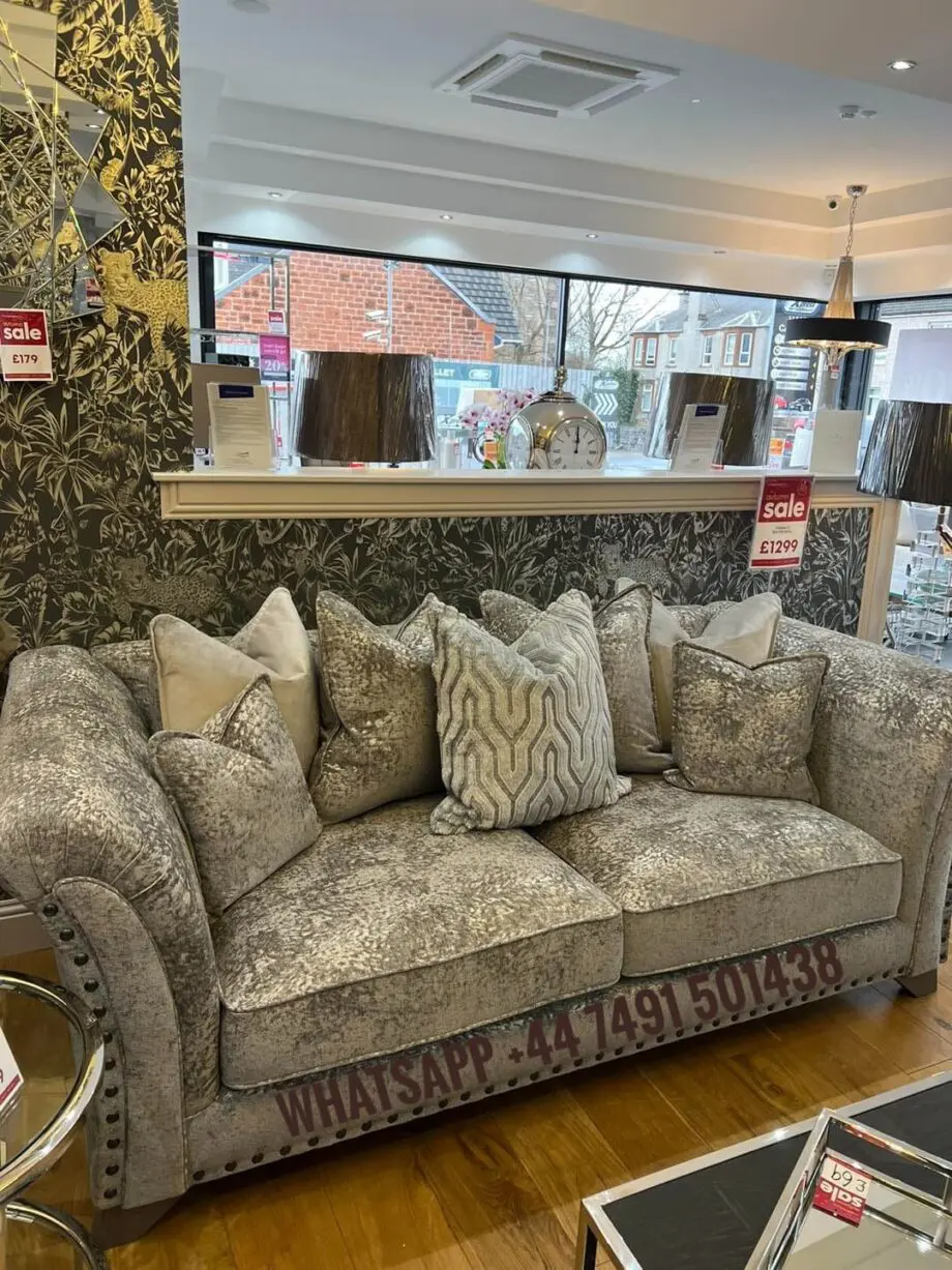 Harrison 3+2 Beige Colour Sofa Set + Free Home Delivery