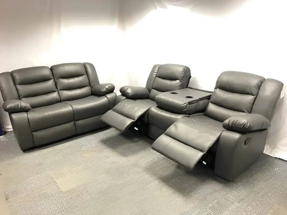 3+2 Leather Recliner Sofa ~ Roma Recliner Sofa Set ~ Cash on Delivery