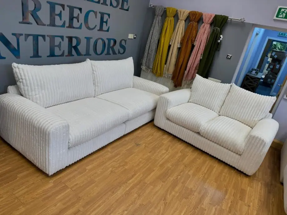 Argos 3x Settee Sofa & 2x Settee Sofa With High Back Cushions/ COD