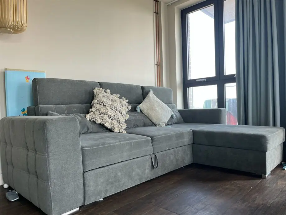 Grey Corner Sofa bed