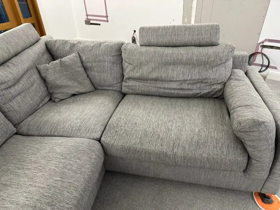 Sofology “scrumptious” grey corner sofa