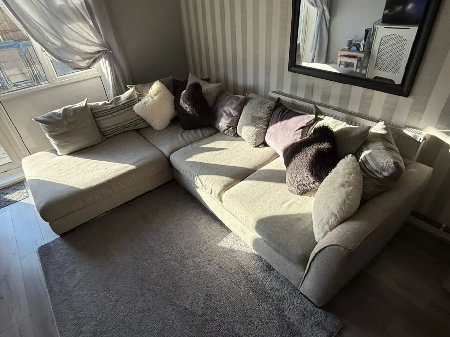 DFS large corner sofa