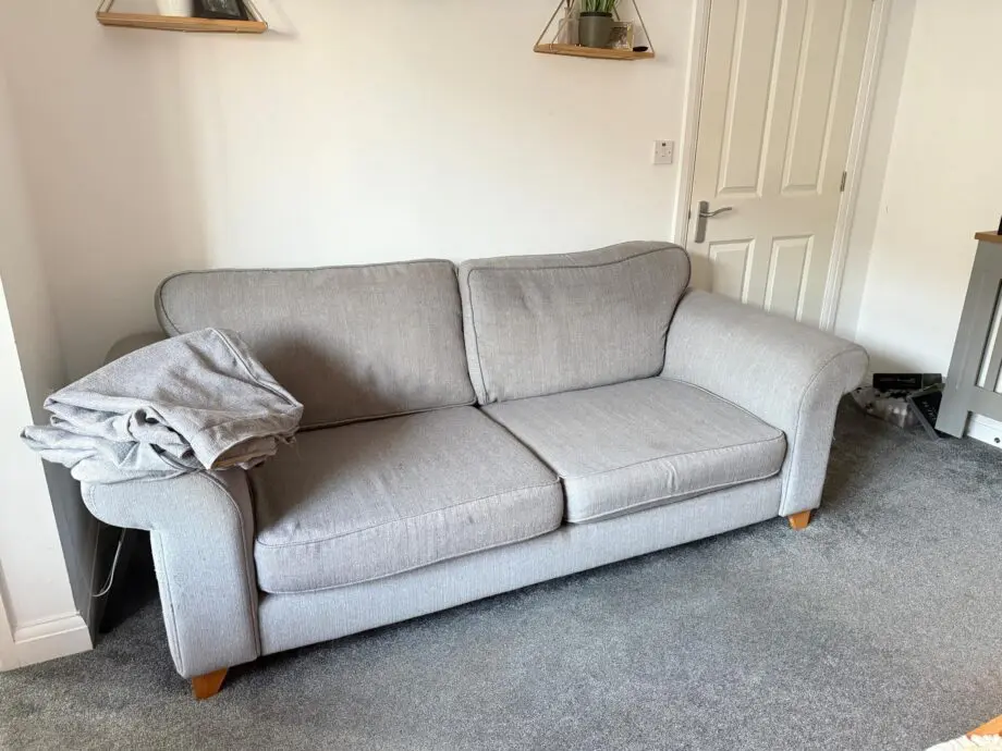 DFS Grey 3 & 2 seater sofa