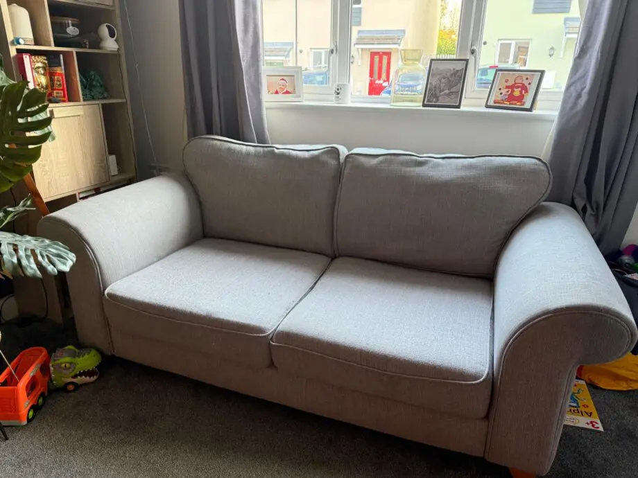 DFS Grey 3 & 2 seater sofa