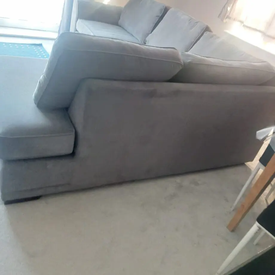 DFS grey corner sofa