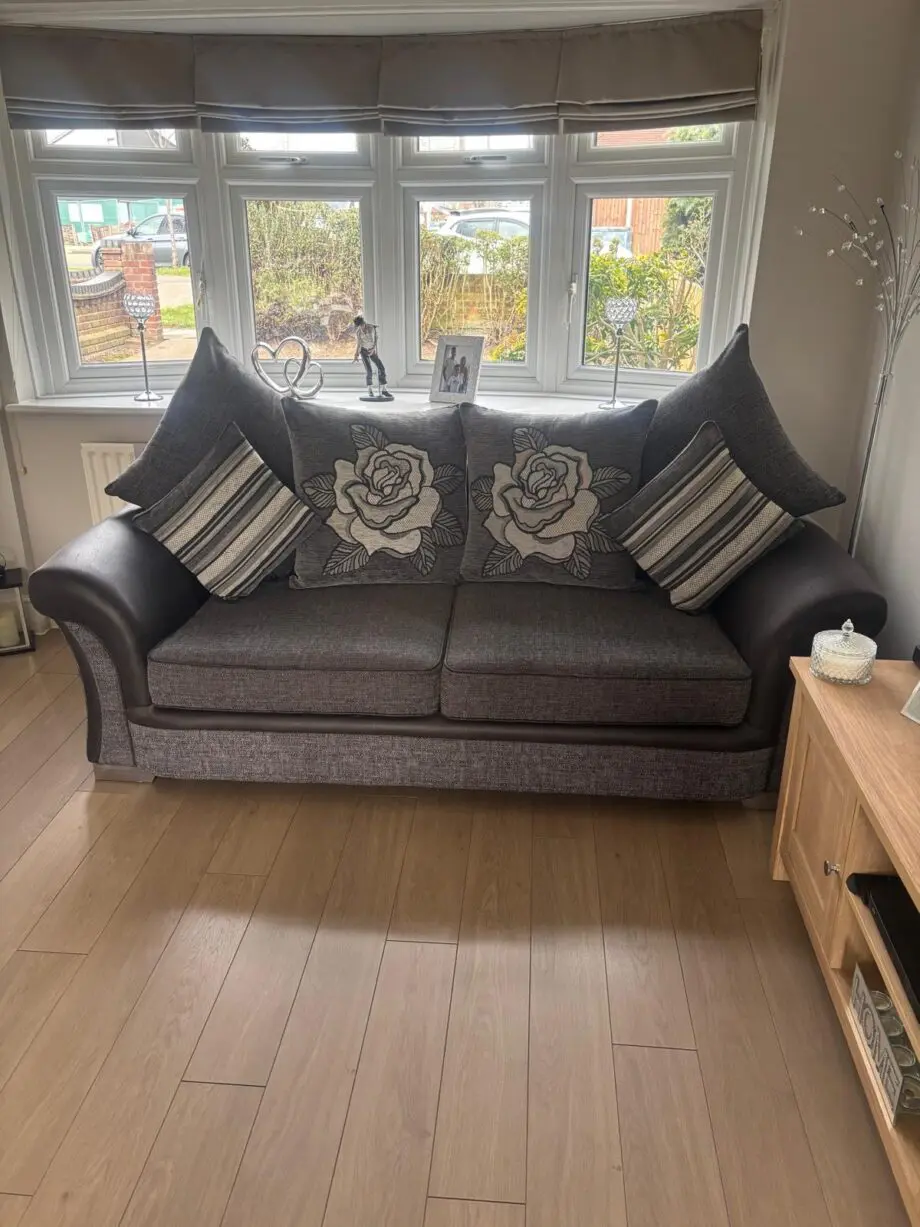 SCS Sofa Set - 3 Seater, 3 Seater, Matching Footstool