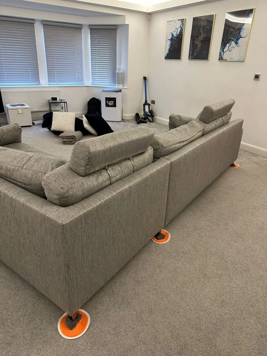 Sofology “scrumptious” grey corner sofa