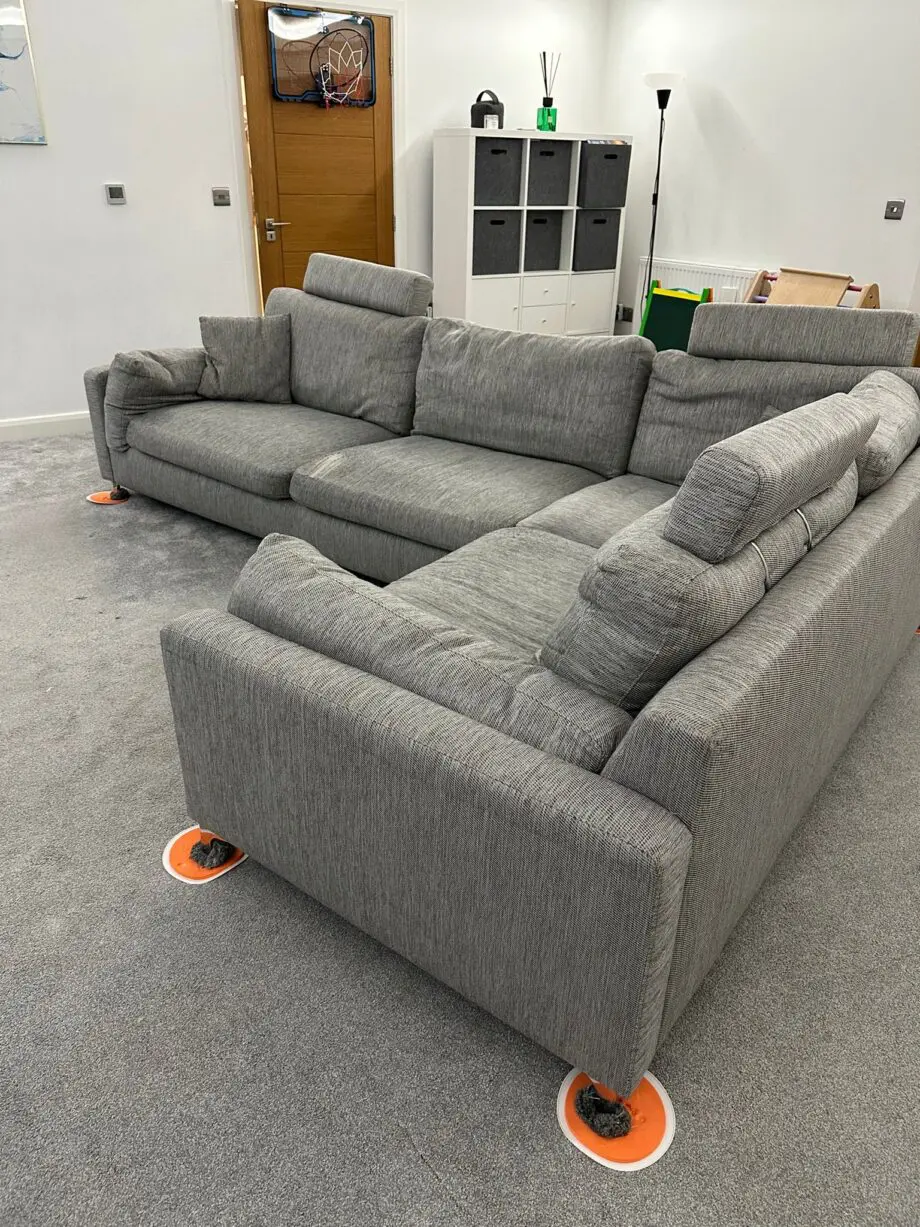 Sofology “scrumptious” grey corner sofa