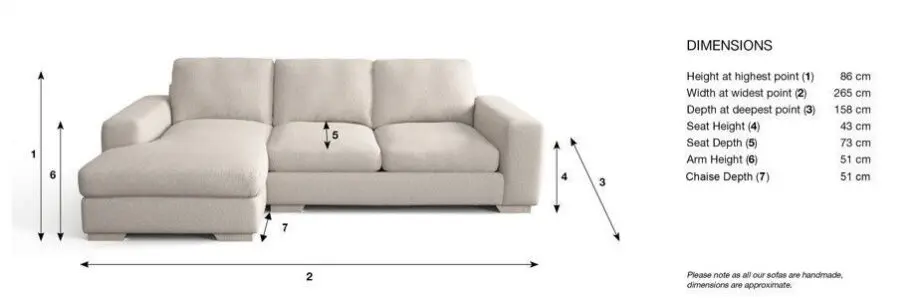 Next 3 seater sofa
