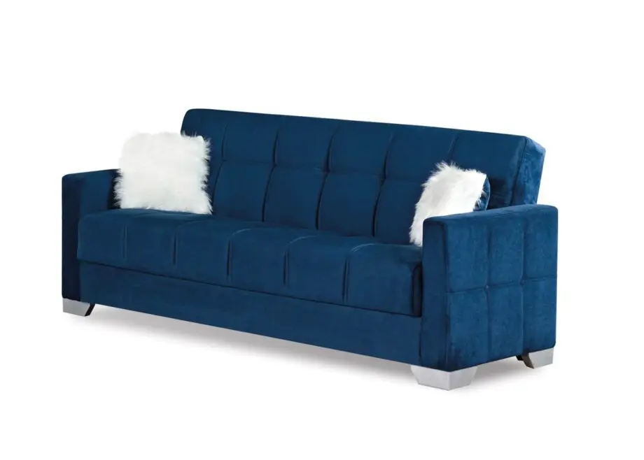 3 setter sofa bed blue colour