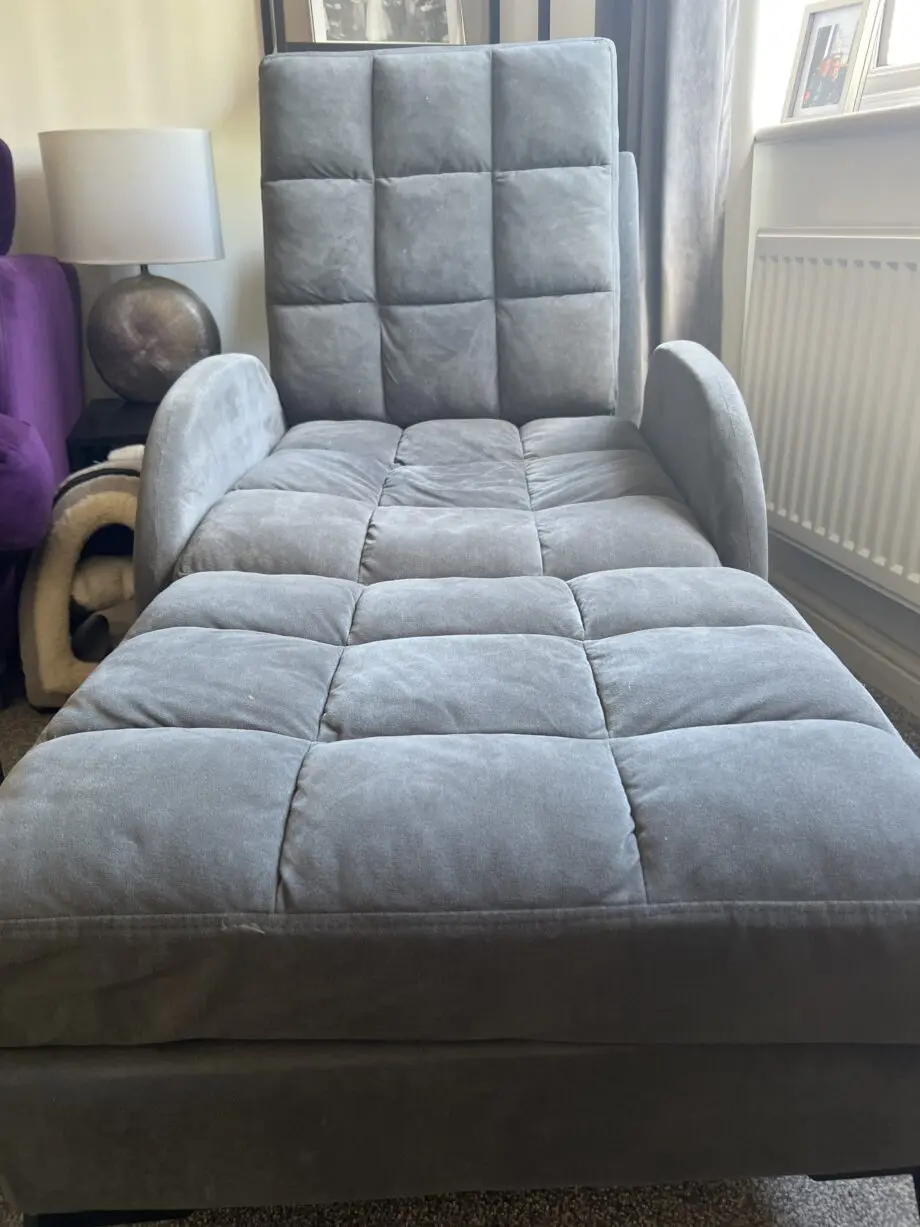 Chair & foot stool