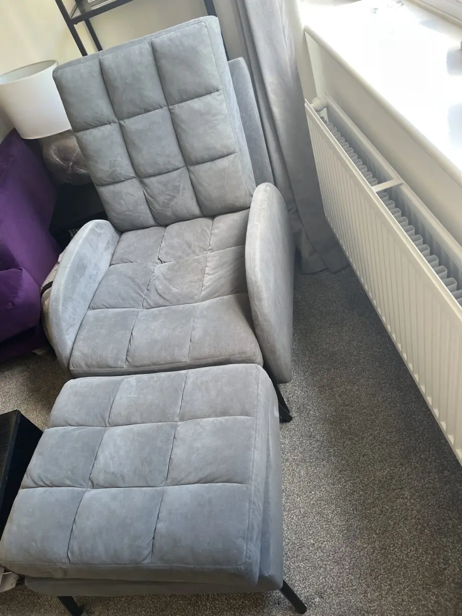 Chair & foot stool