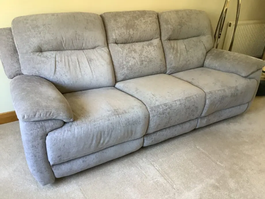 3seater reclining sofa