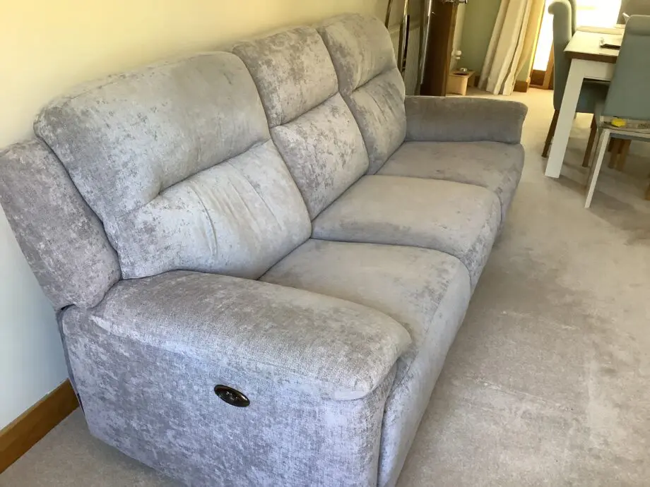 3seater reclining sofa