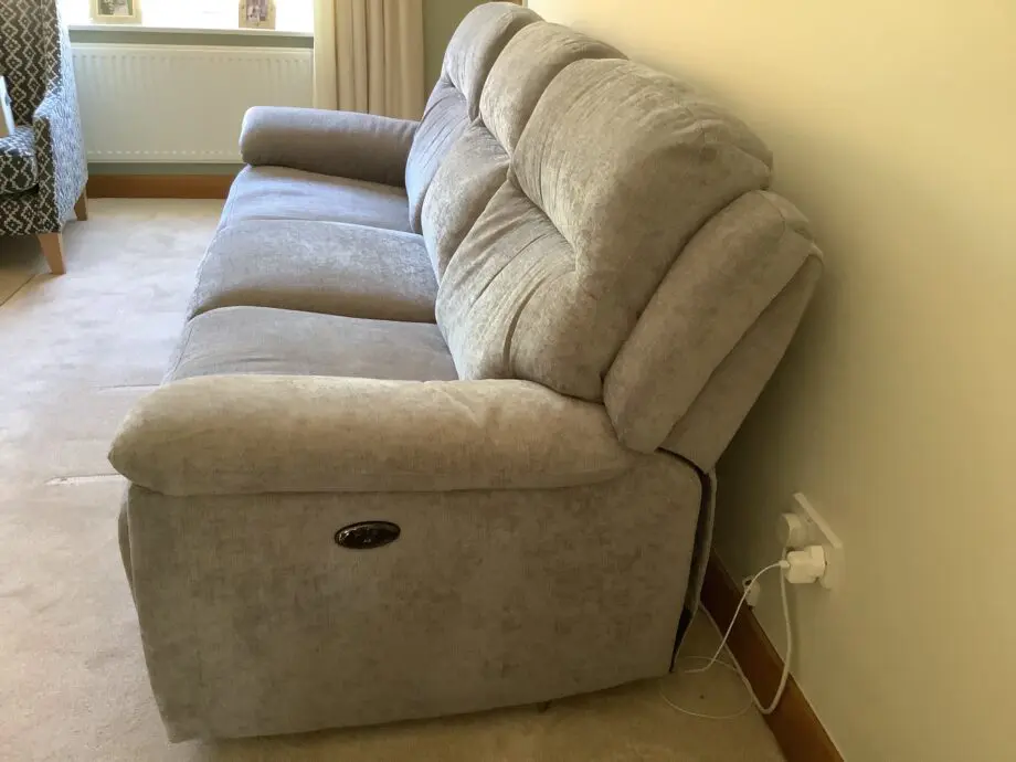 3seater reclining sofa