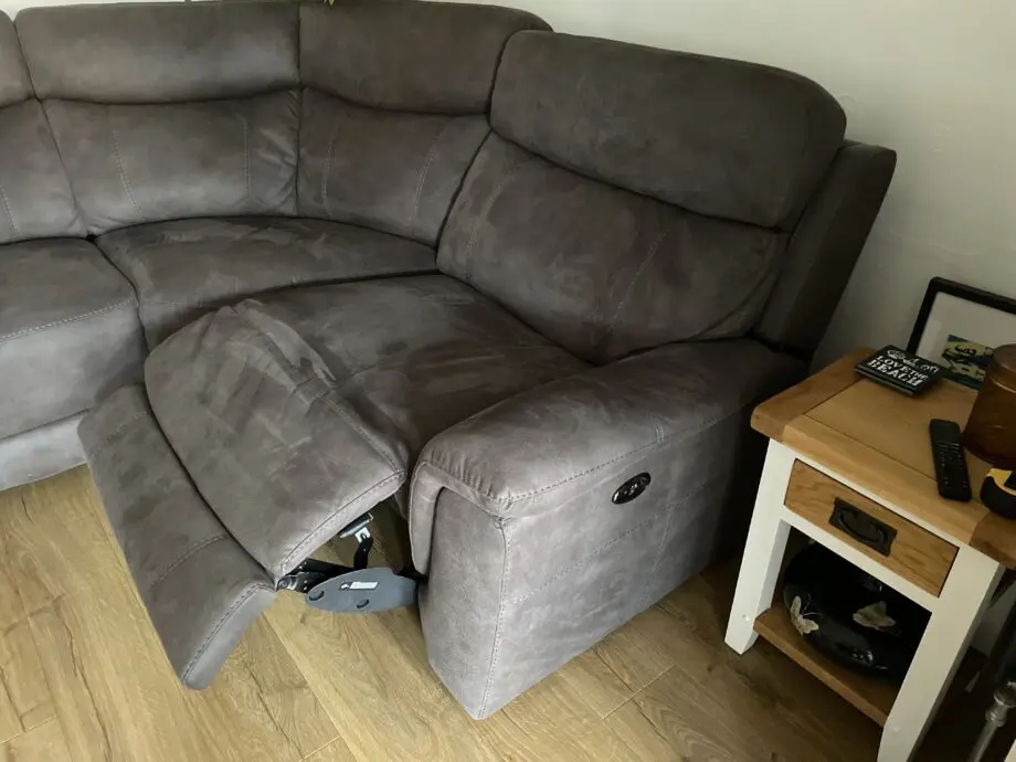 DFS Brown Ronin Corner Sofa