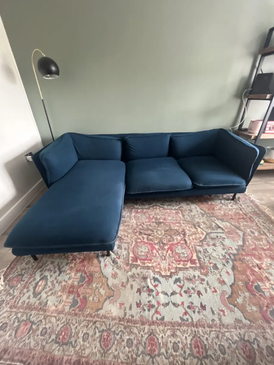 Made.com Wes 3 Seater Chaise End Corner Sofa