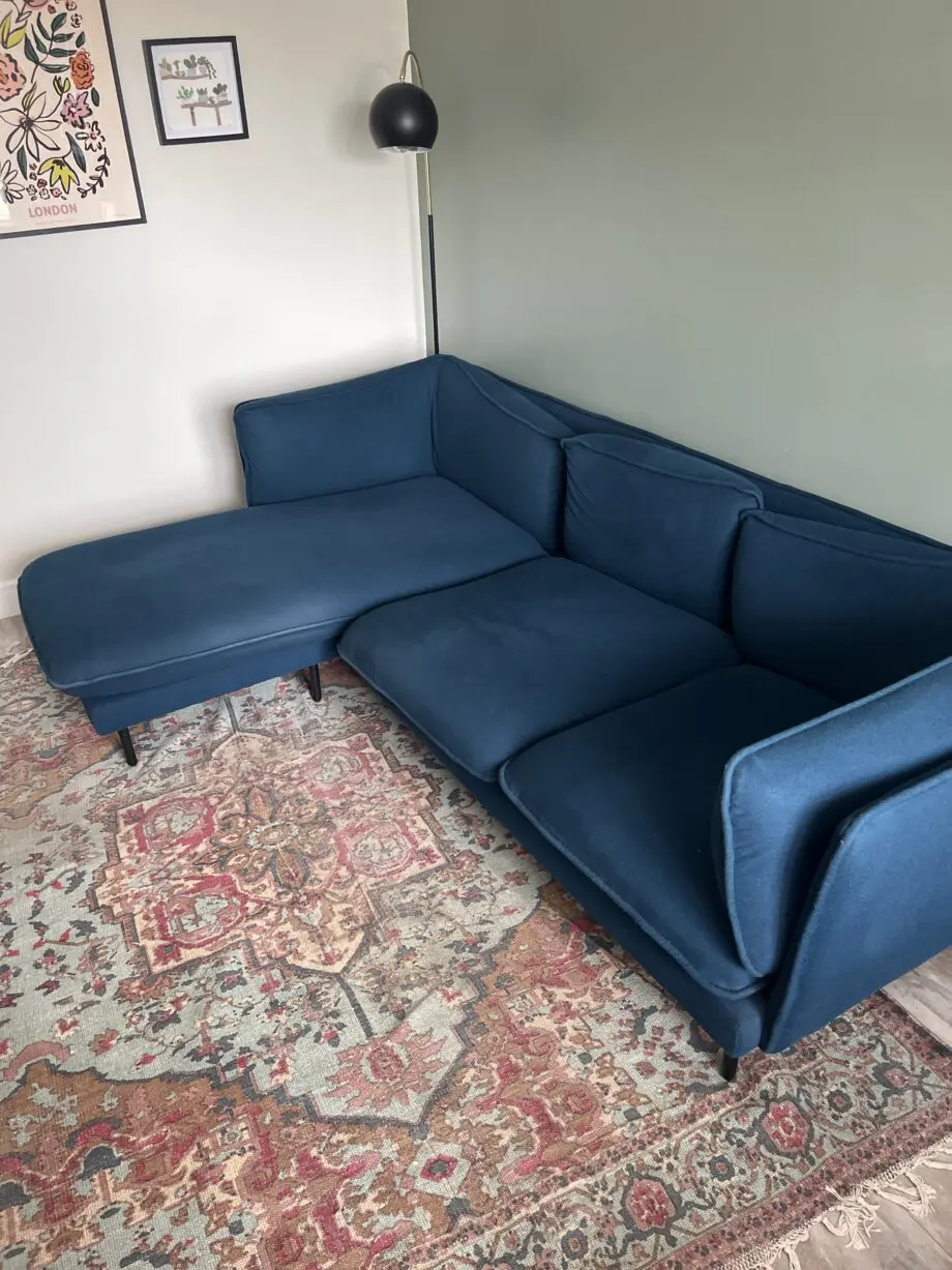 Made.com Wes 3 Seater Chaise End Corner Sofa