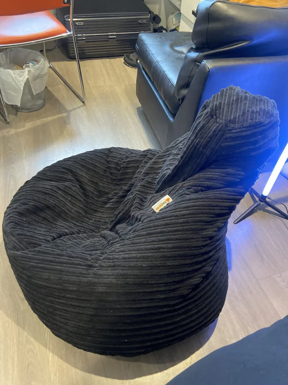 Black bean bag