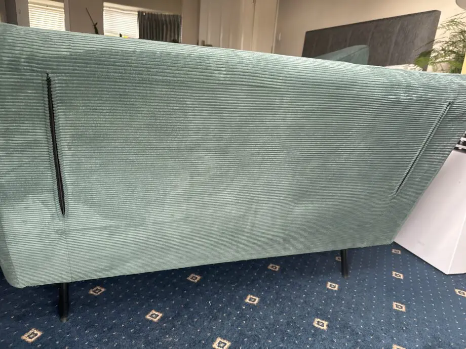 Made.com Green corduroy sofa bed