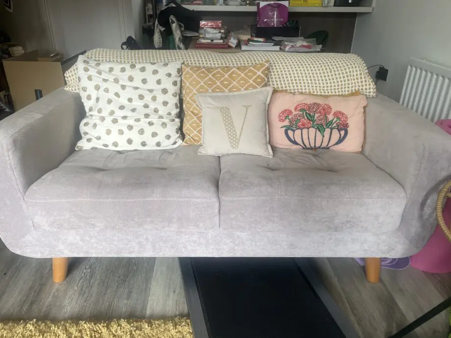 Grey 2 Seater Sofa