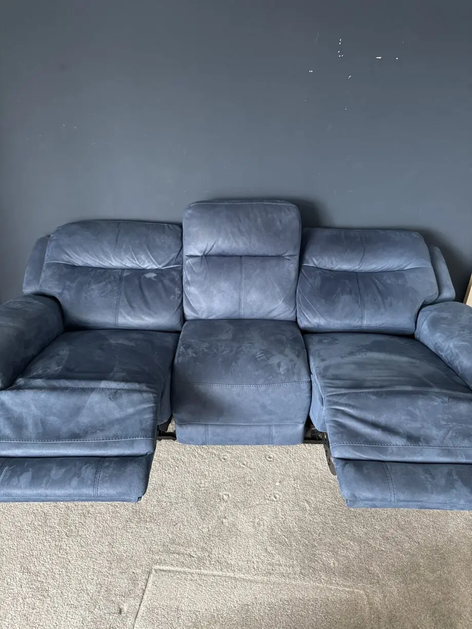 2 sides recliner sofa