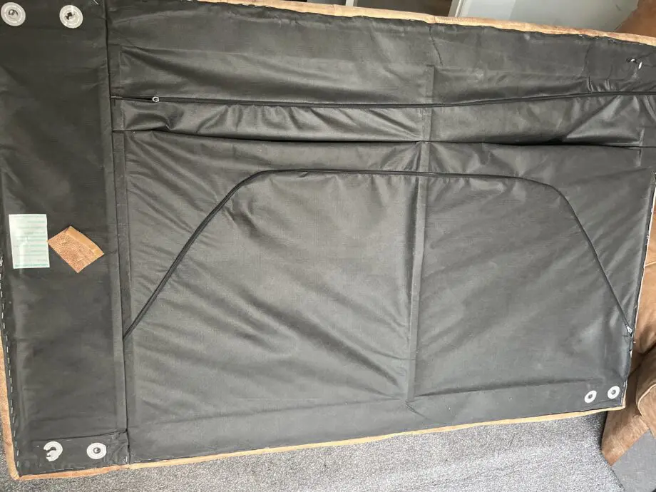 Leather Distressed tan / Caramel brown sofa