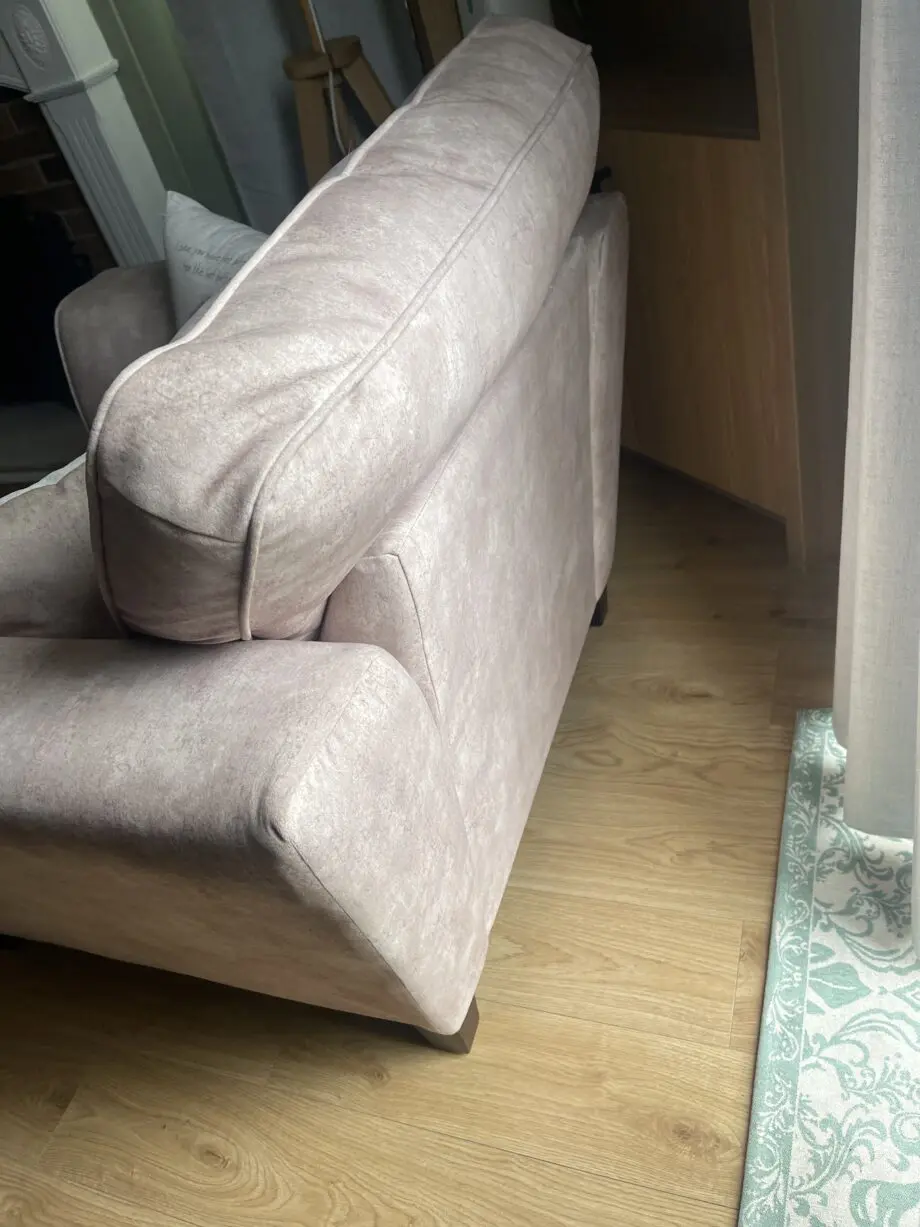 SCS Eliza Fabric Cream Sofa & Chair