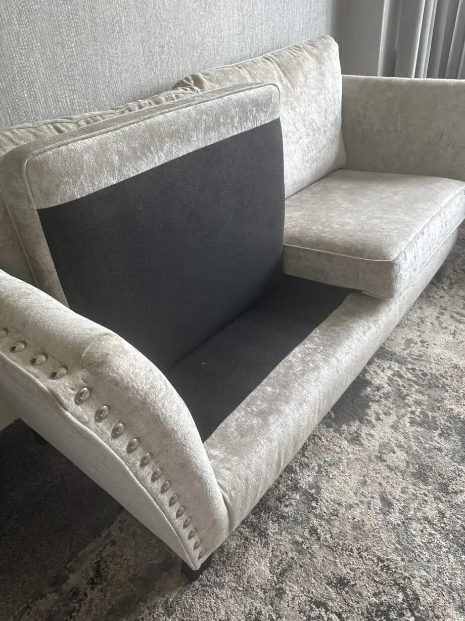 SCS light beige 3 seat sofa