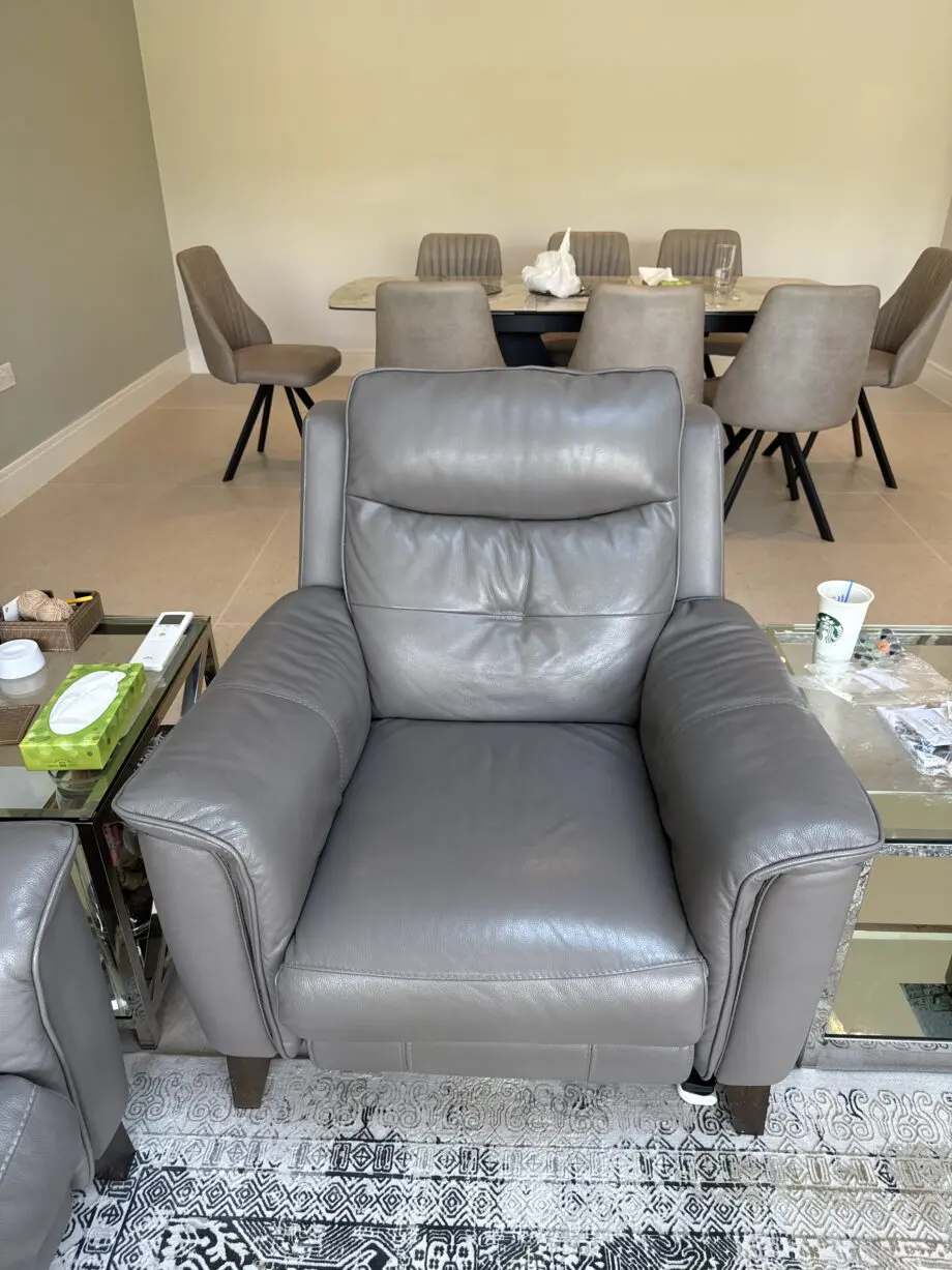 Sofology grey electric recliner sofa set