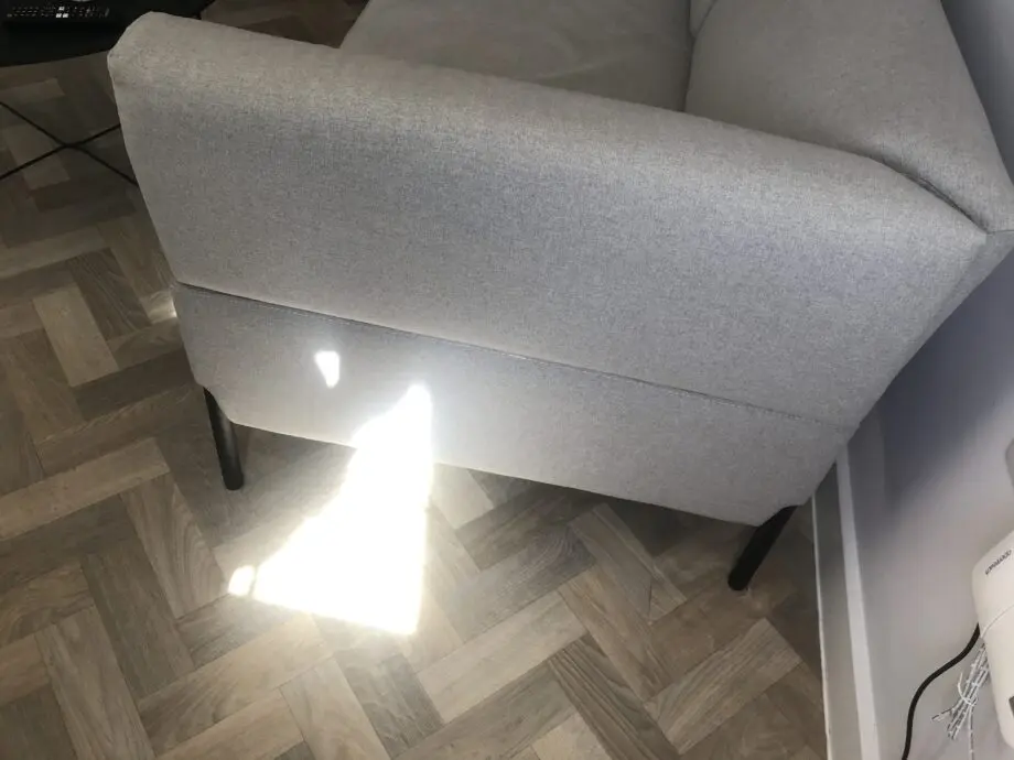 Kiva Left Hand Facing Chaise End Corner Sofa, Hail Grey