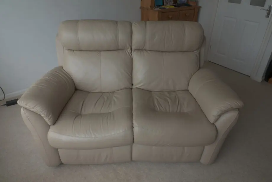 Furniture Village two seater Revive Power Recliner.