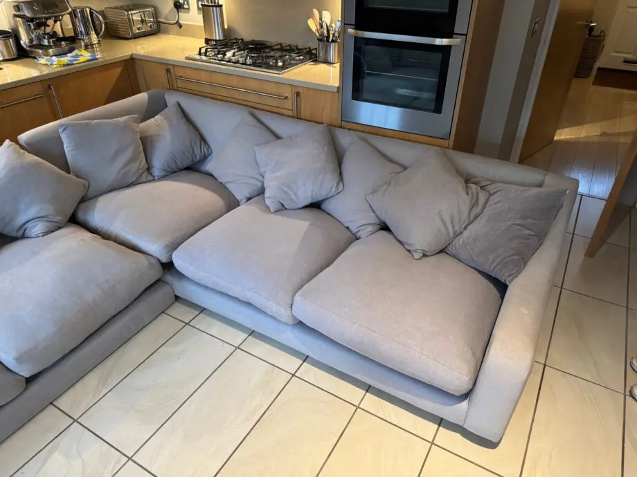 Loaf Smooch Corner Sofa XL Right hand in grey