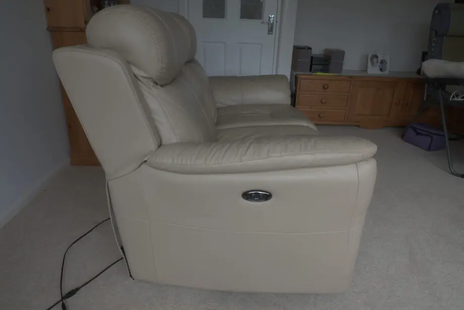 Furniture Village two seater Revive Power Recliner.