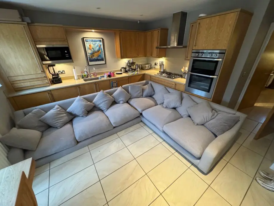 Loaf Smooch Corner Sofa XL Right hand in grey