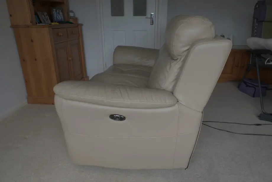 Furniture Village two seater Revive Power Recliner.