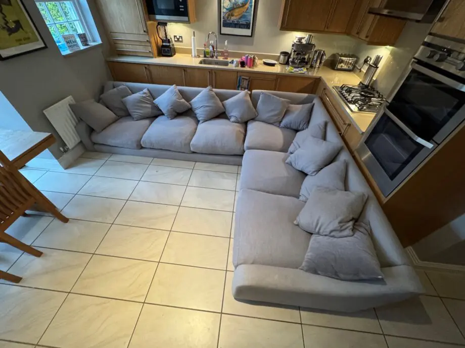 Loaf Smooch Corner Sofa XL Right hand in grey