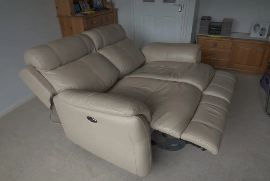Furniture Village two seater Revive Power Recliner.