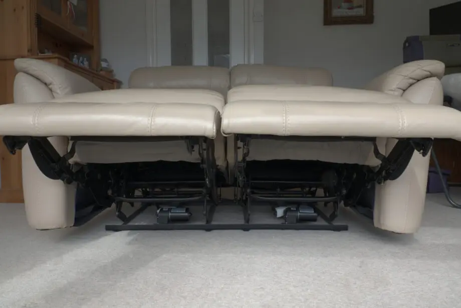 Furniture Village two seater Revive Power Recliner.