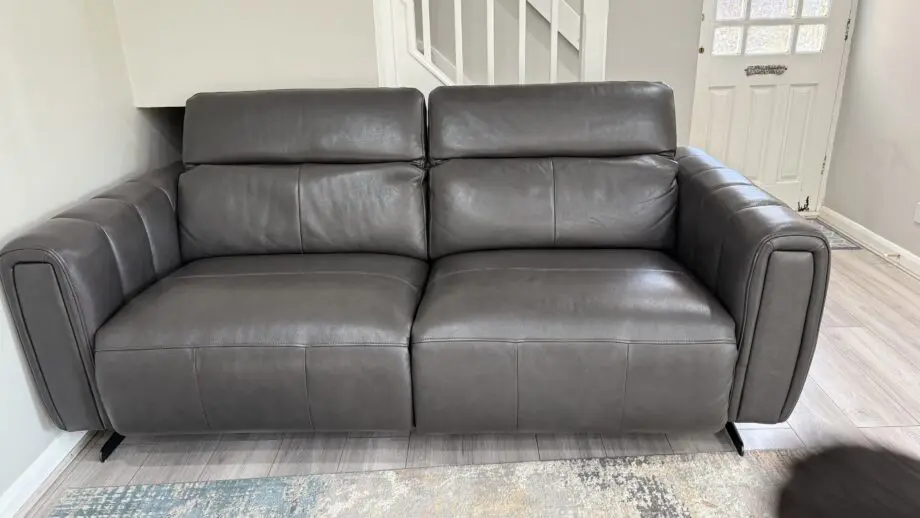 Sofology VITA 3-Seater Sofa – Dual Power Recliners & Headrests – Charcoal