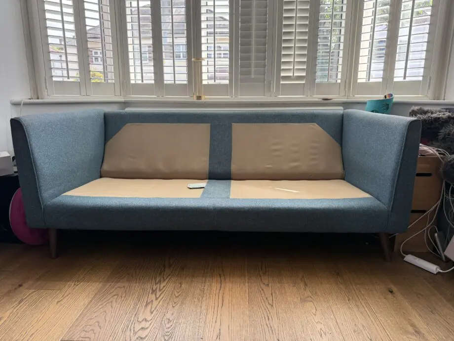 Sofa Workshop Teal 2.5 Seater with Footstool