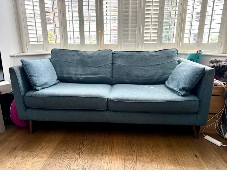 Sofa Workshop Teal 2.5 Seater with Footstool