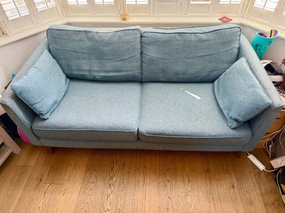 Sofa Workshop Teal 2.5 Seater with Footstool