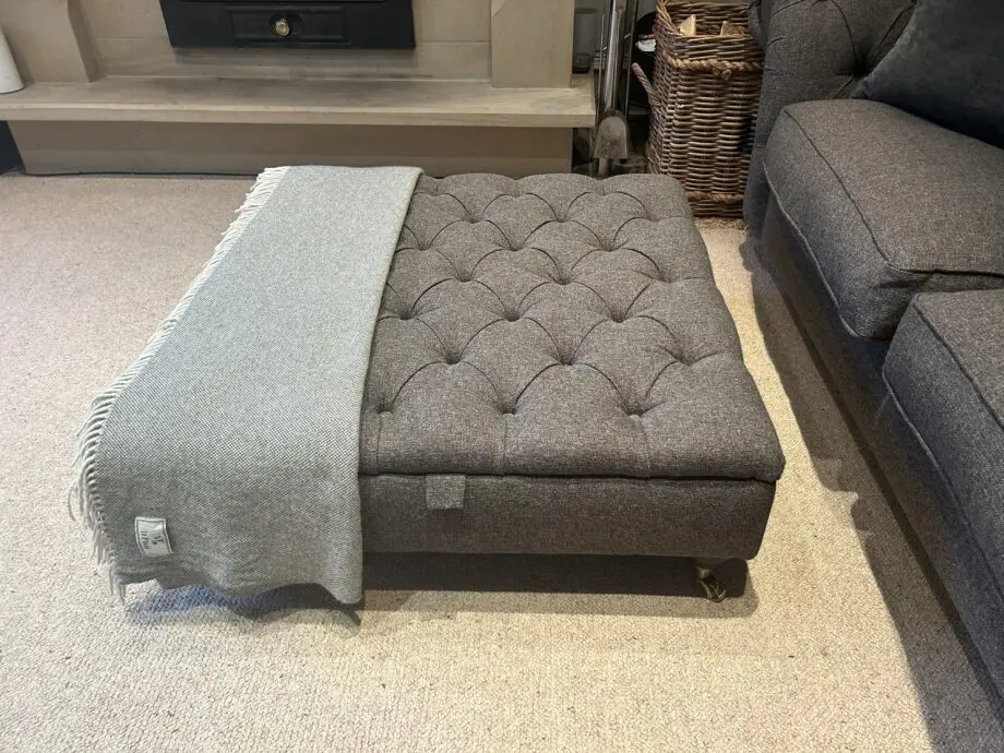 NEXT GOSFORD 3 seater sofas and footstool in excellent condition with extra cushions and covers!
