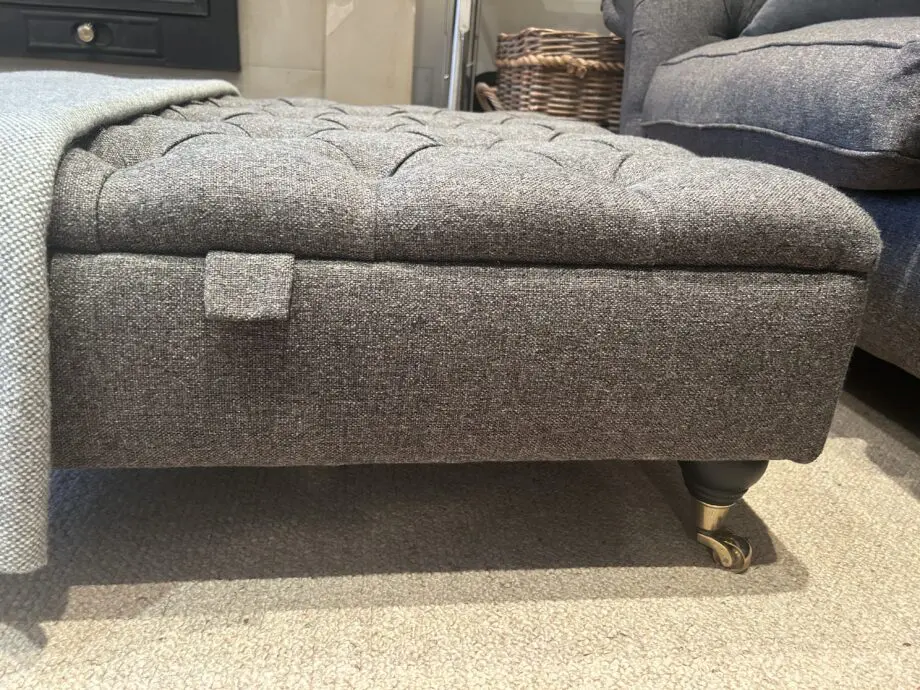 NEXT GOSFORD 3 seater sofas and footstool in excellent condition with extra cushions and covers!