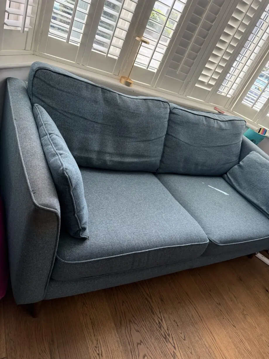 Sofa Workshop Teal 2.5 Seater with Footstool