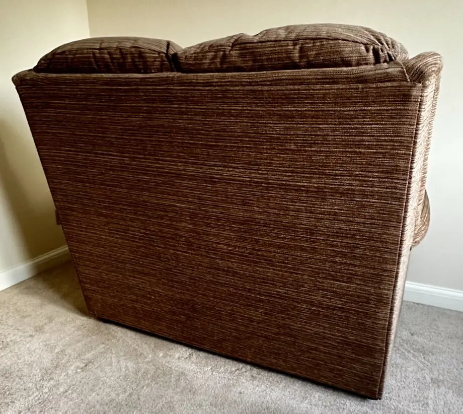 HSL 2 Seater Linton model Sofa & fixed Chair in Brown