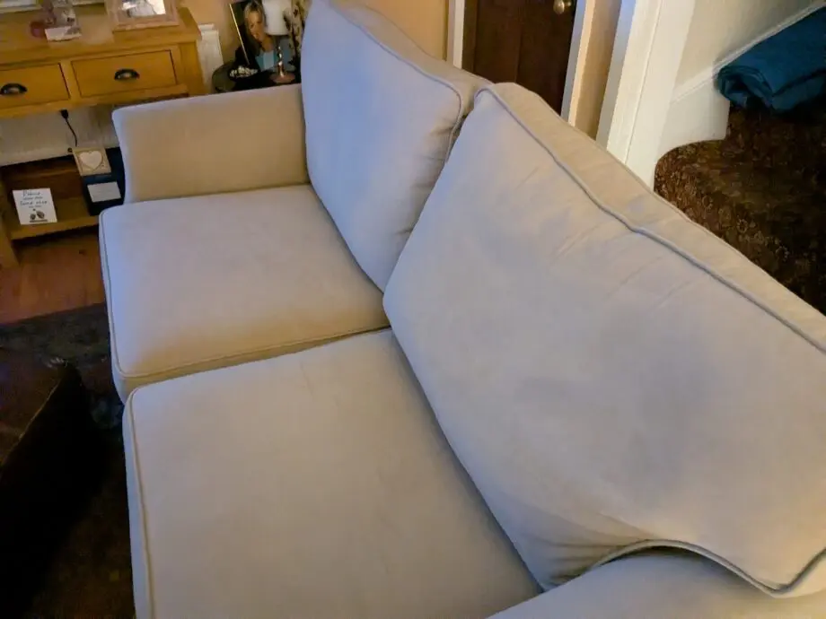 Large 2 piece sofa