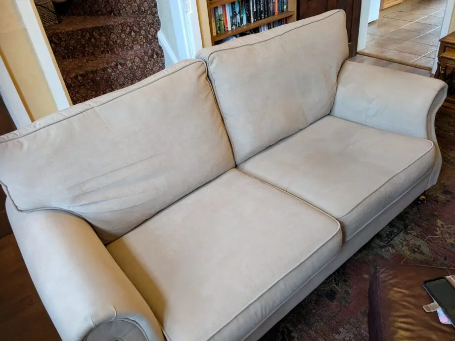 Large 2 piece sofa