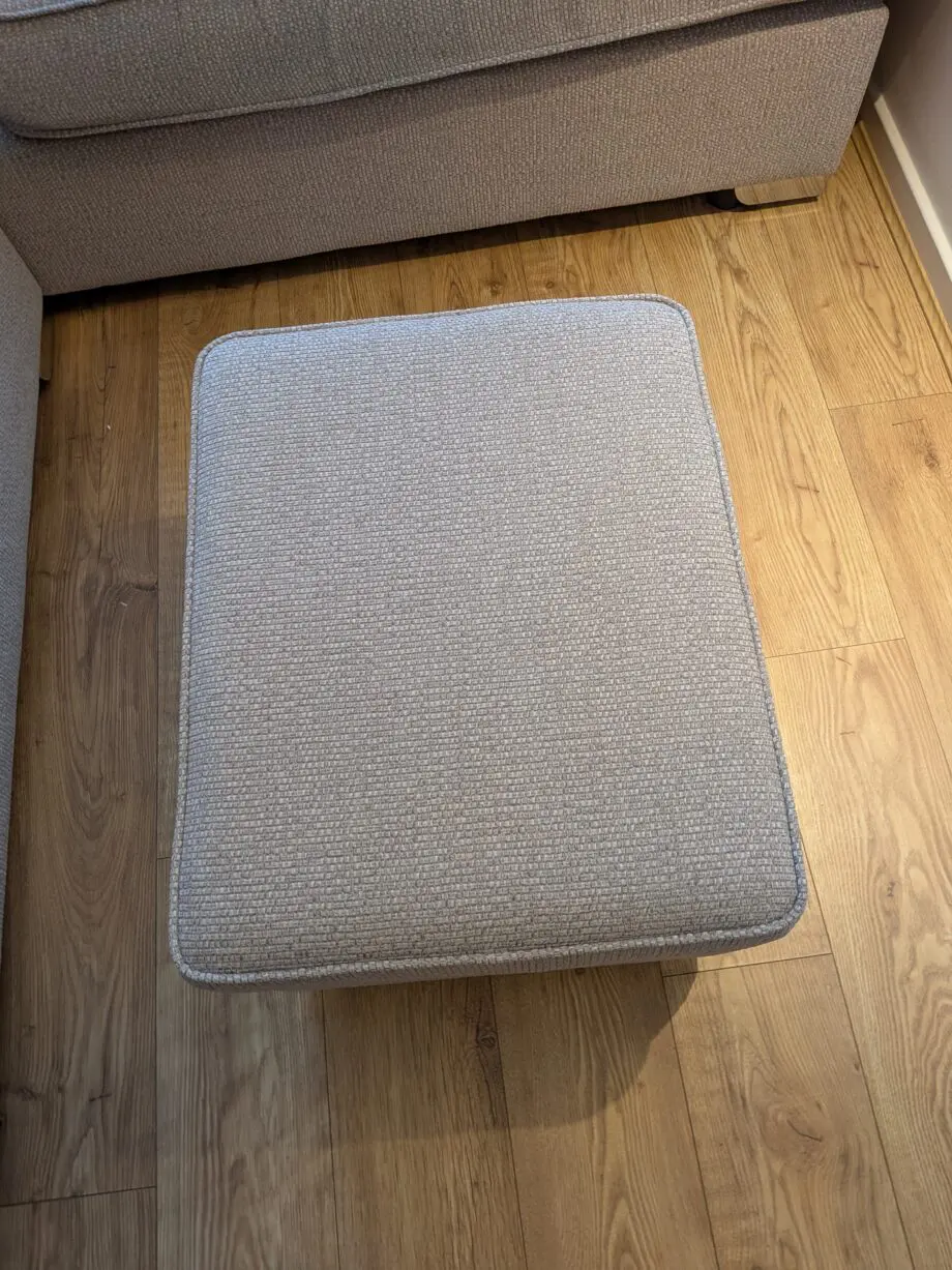 Furniture Village Combi corner chaise sofa bed and foot stool